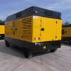 353 CFM 145 PSI Portable Diesel Driven Rotary Screw Air Compressor With 125 HP CUMMINS Diesel Engine