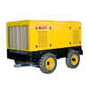 353 CFM 145 PSI Portable Diesel Driven Rotary Screw Air Compressor With 125 HP CUMMINS Diesel Engine
