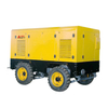 353 CFM 145 PSI Portable Diesel Driven Rotary Screw Air Compressor With 125 HP CUMMINS Diesel Engine