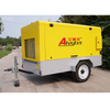 175 Cfm 102psi Trailer Mounted Mining Mobile Diesel Screw Air Compressor