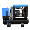 10Hp 7.5kW All In One Screw Air Compressor With Air Tank