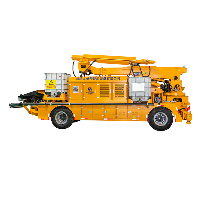 30m3/h Aivyter Concrete Spraying Equipment Similar to Putzmeister Wetkret 5 for Tunnelling Construction