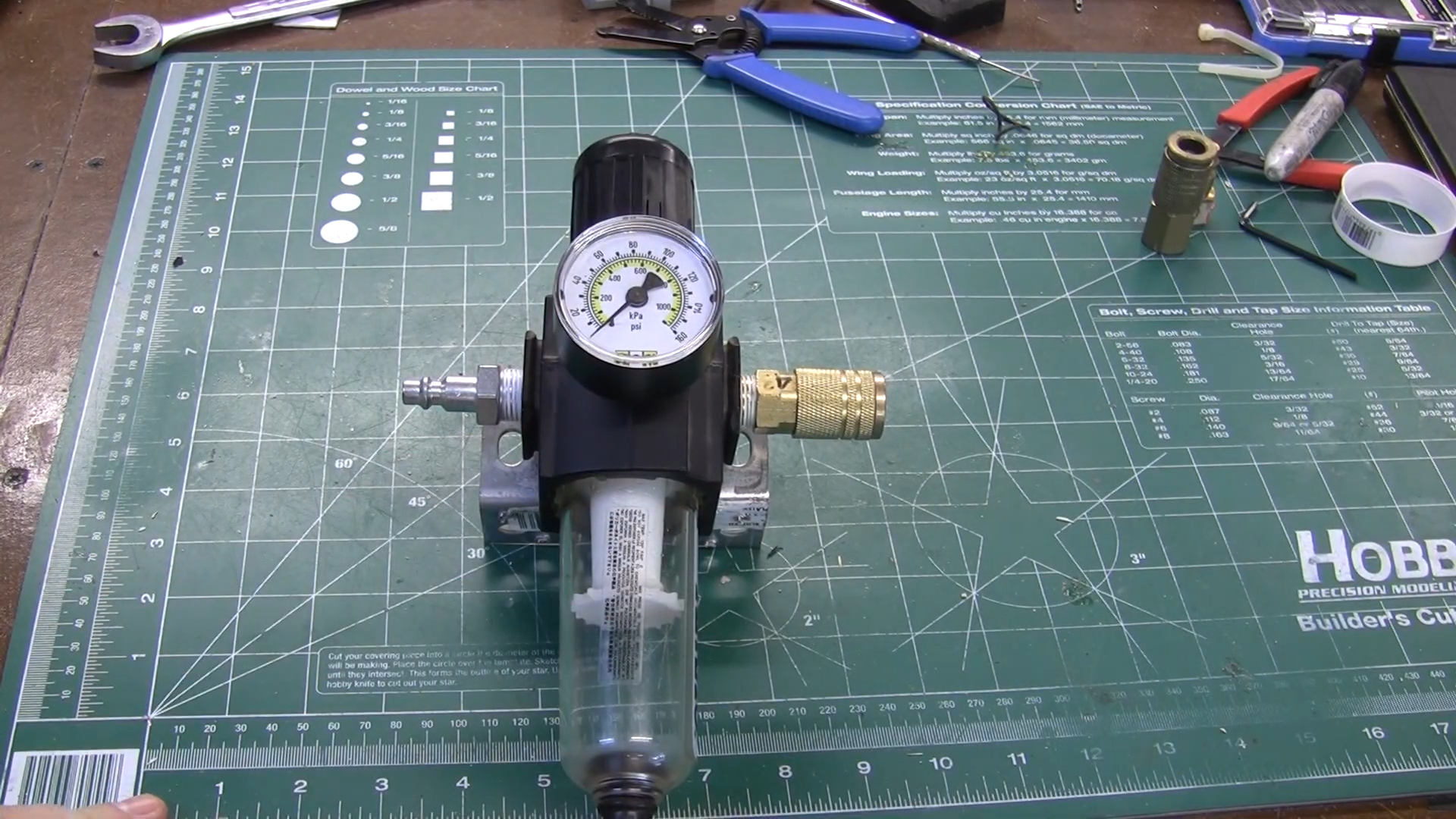 Air Compressor Regulator and Air Separator Install