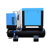11kW 15Hp Combined Direct Drive Screw Type Air Compressor With 300l Air Tank
