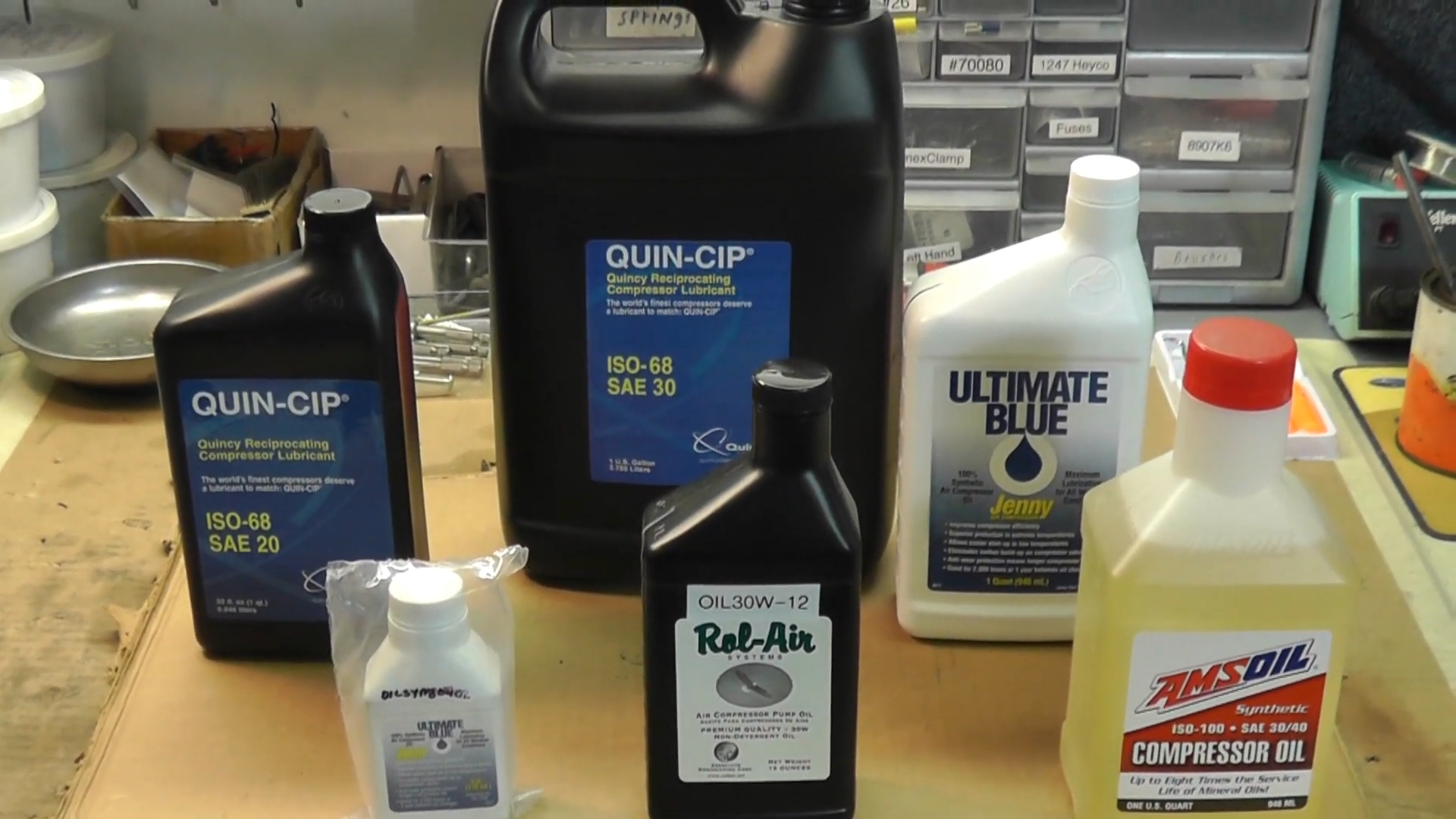 Scegliere l'olio del compressore d'aria giusto