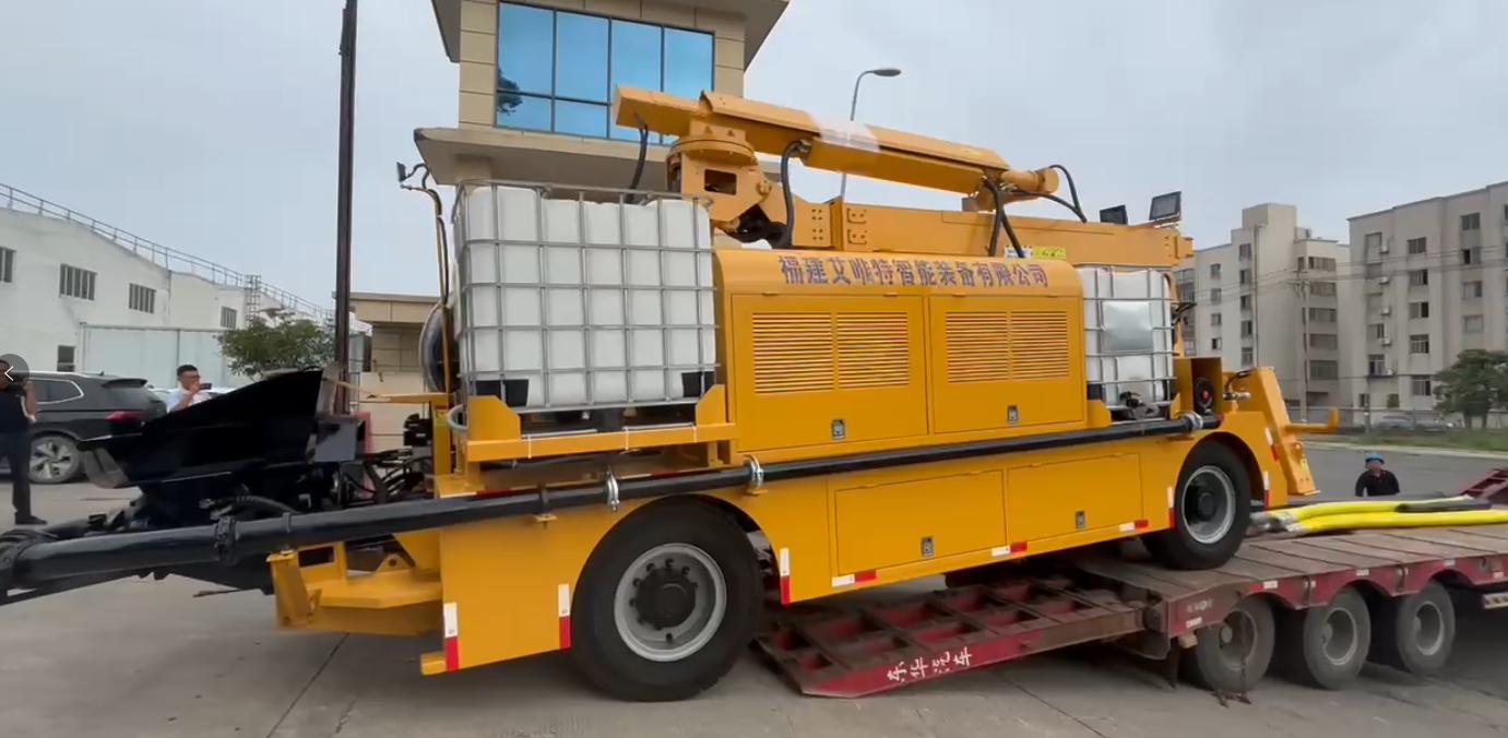 AWT3016F Shotcrete Spraying Machine Shipped to Thailand