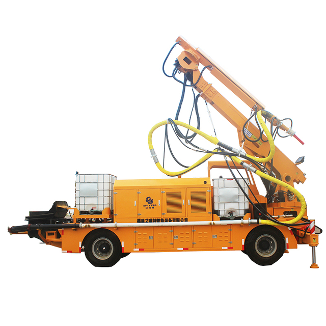 High Output Concrete Spraying Machine Wet Shotcrete Robot for Tunnel Construction