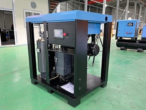 What is the difference between an industrial frequency compressor and an inverter compressor?