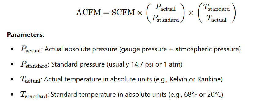 Calcola ACFM