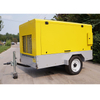 185Cfm 7Bar Trailer Portable Mobile Diesel Power Screw Air Compressor