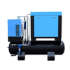 10Hp 7.5kW All In One Screw Air Compressor With Air Tank