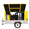 Oil-less Rotary Movable Type Screw Air Compressor