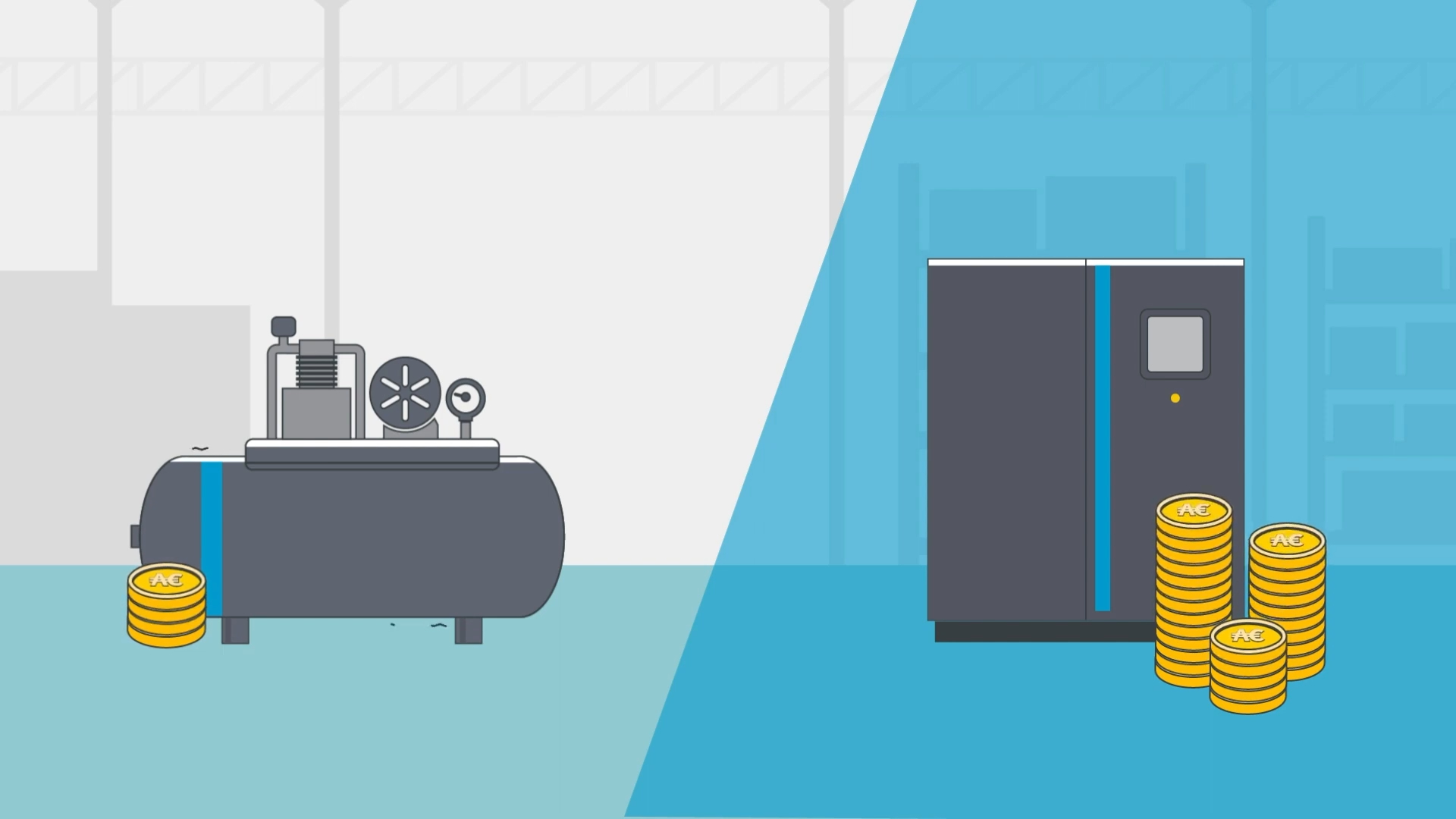 Reciprocating Air Compressor vs Screw Air Compressors