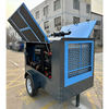 Diesel Jack Hammer draagbare schroeftype luchtcompressor