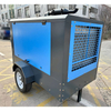 Diesel Jack Hammer draagbare schroeftype luchtcompressor
