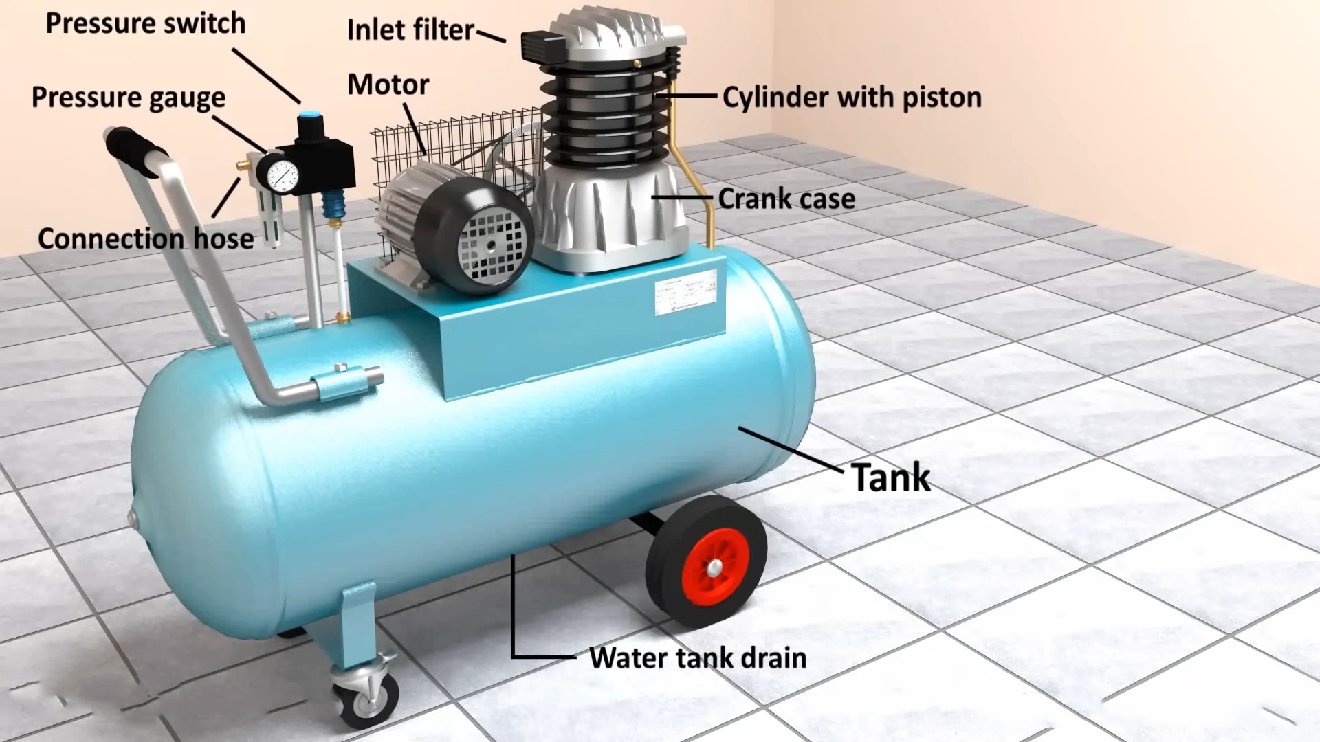 Piston air Compressor
