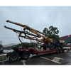 Bergboringsvogring To-boom hydraulisk pilotbor jumbo for tunnelblåsing Drill
