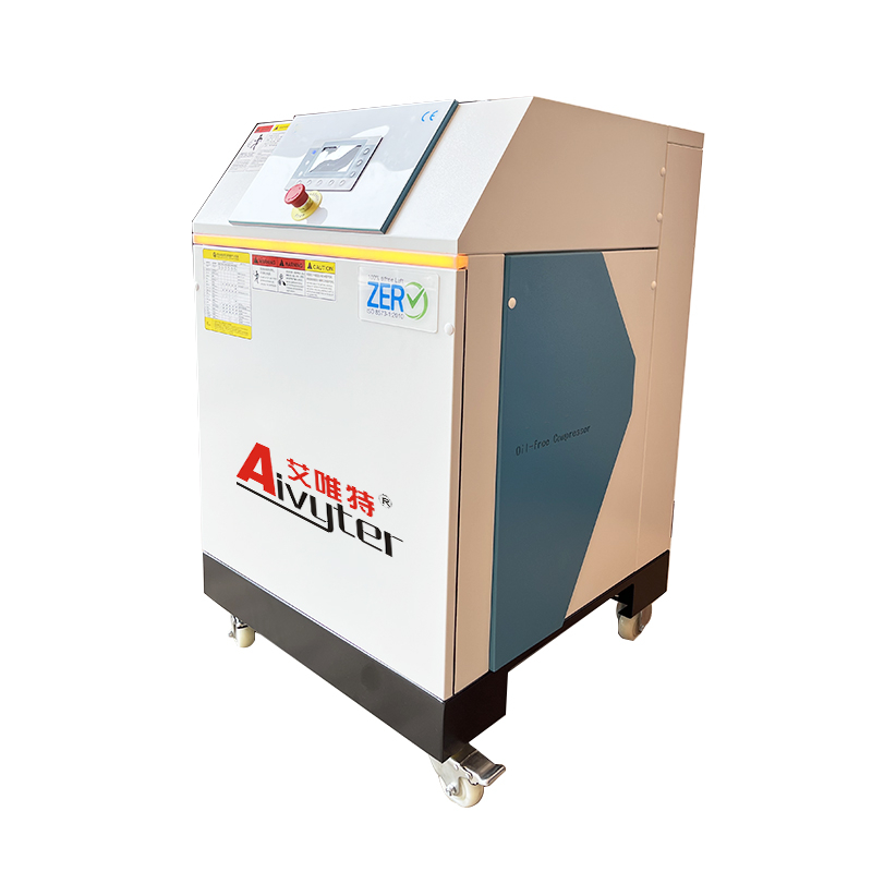 New Product 2.2kw 3hp 220v 100% Oil Free Silent Home Scroll Air Compressor For Sale