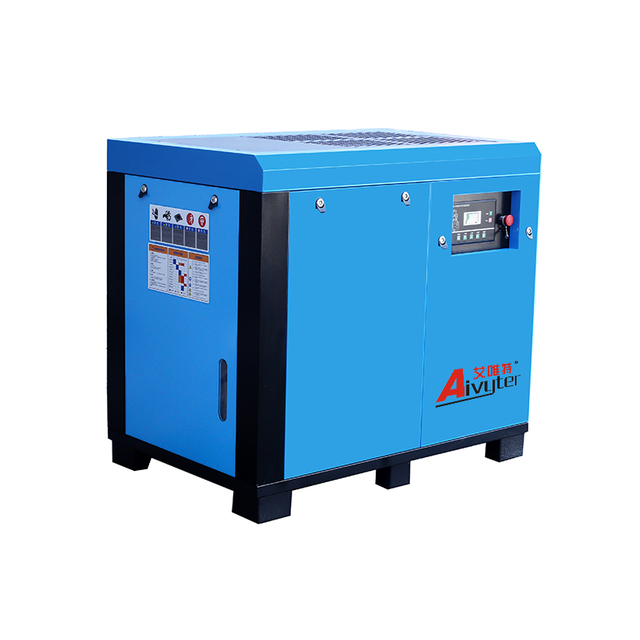 Ufanisi wa hali ya juu uliofungwa aina ya screw hewa compressor