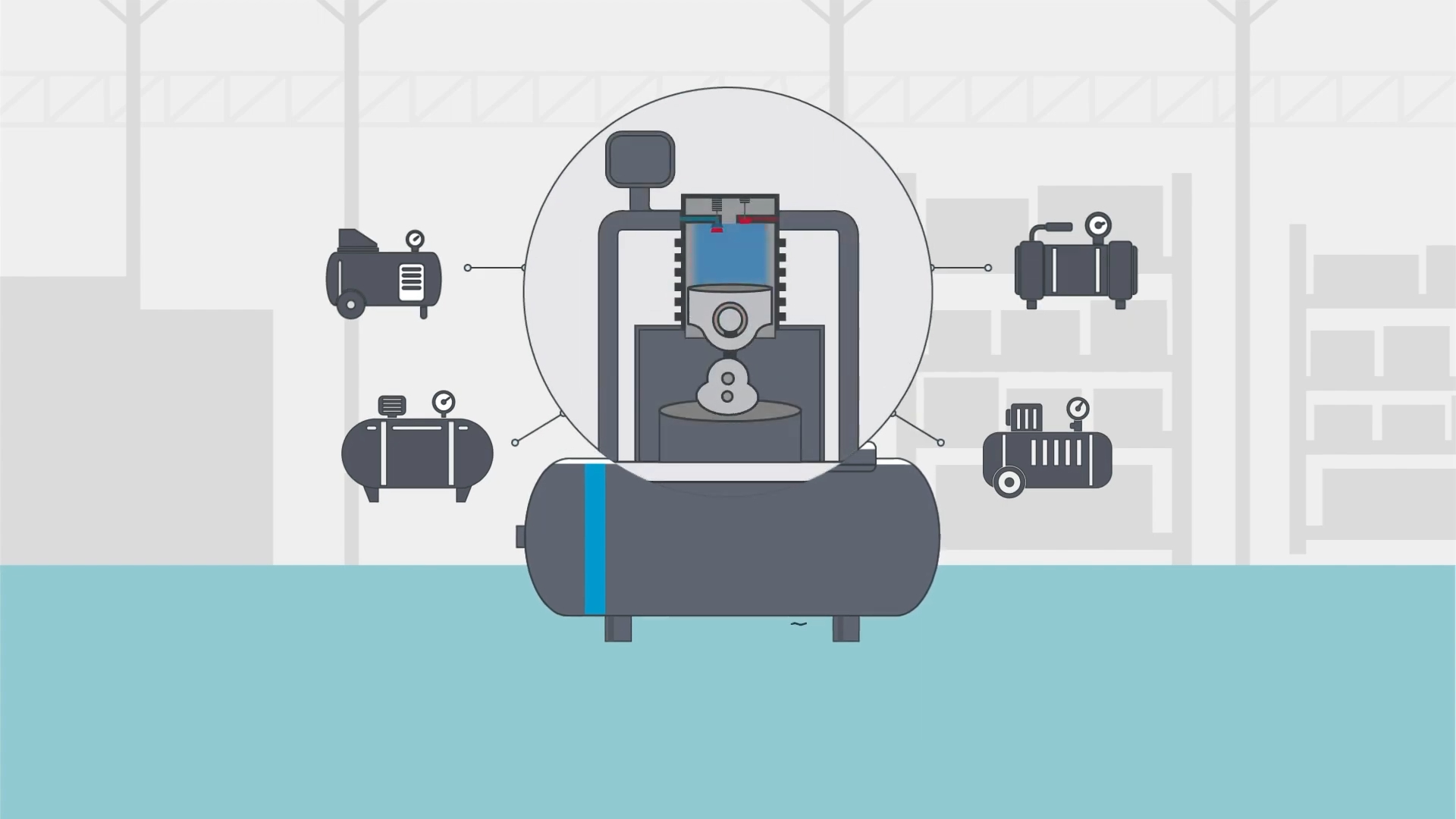 Reciprocating Air Compressor